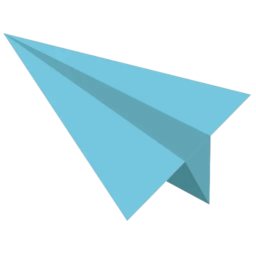 Paper plane PNG