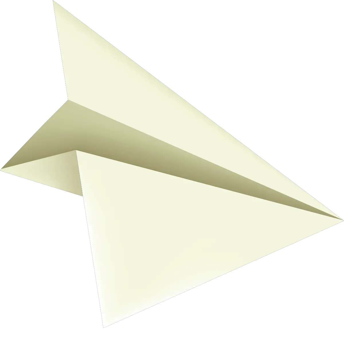 Paper plane PNG