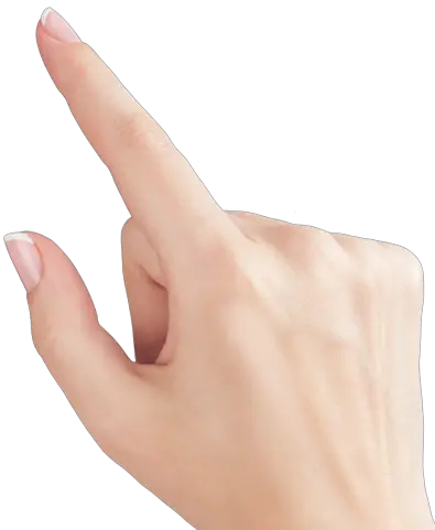Finger touch PNG image
