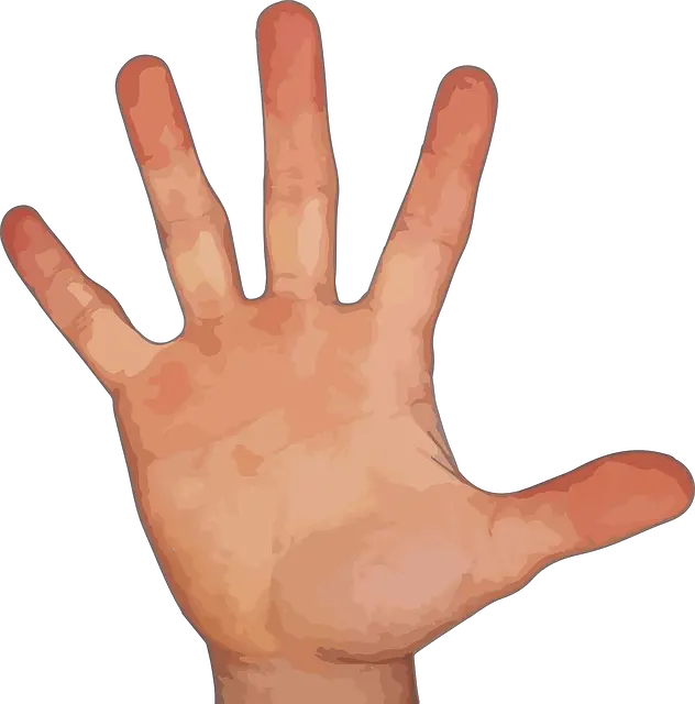 five fingers PNG image