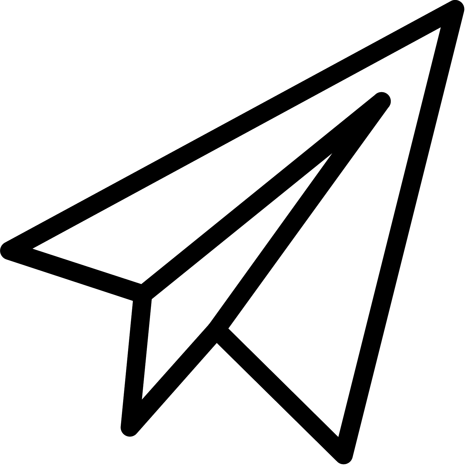 Paper plane PNG