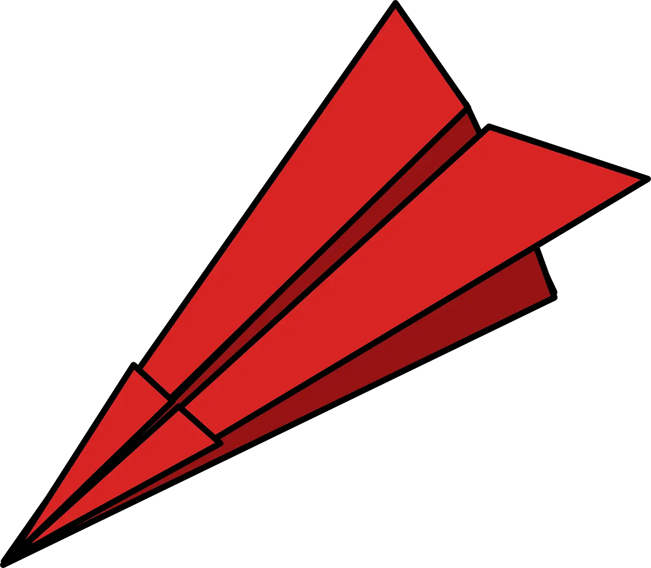 Paper plane PNG