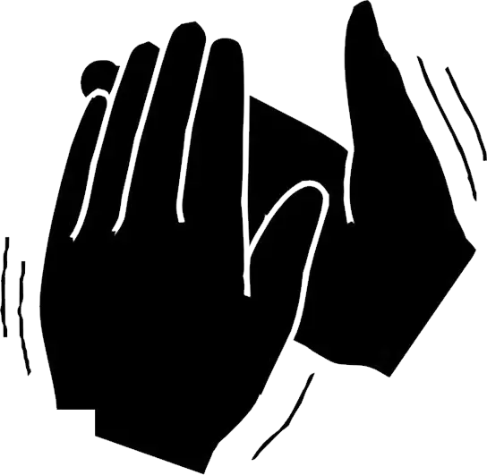 Clapping hands PNG