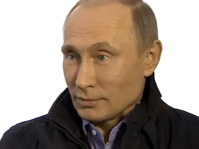 Vladimir Putin face PNG image