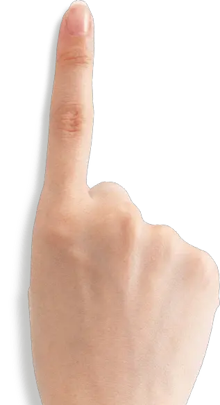 Finger touch PNG image