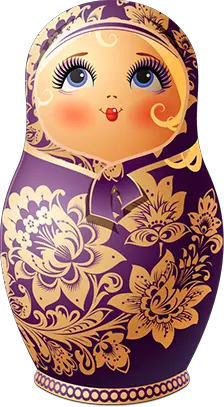 Matryoshka doll PNG