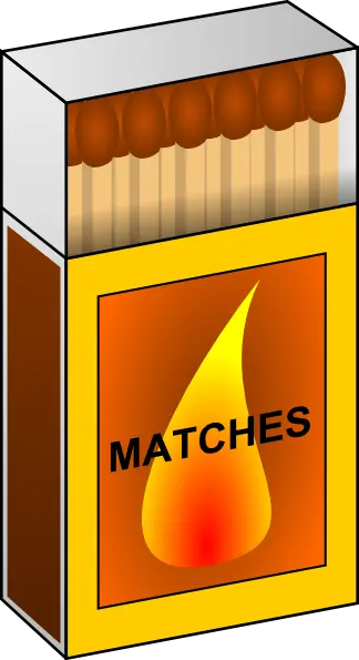 Matches box PNG image