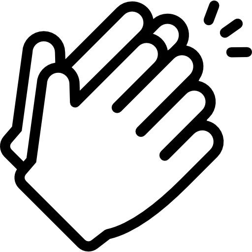 Clapping hands PNG