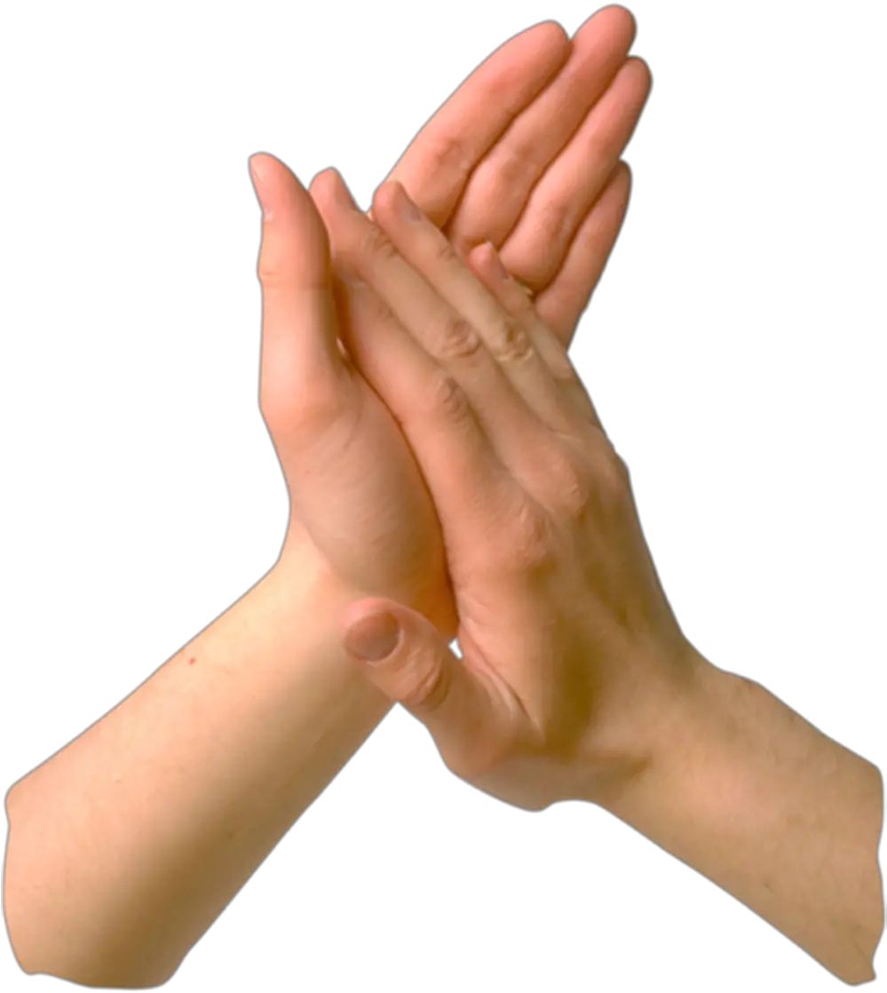 Clapping hands PNG