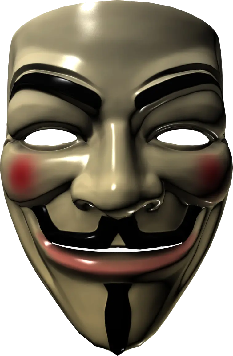 Anonymous mask PNG