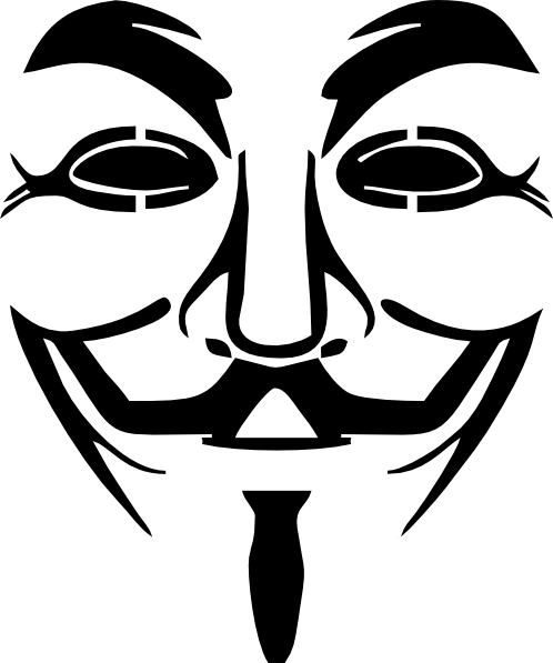 Anonymous mask PNG