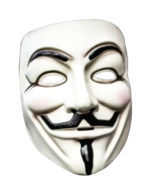 Anonymous mask PNG