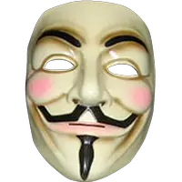  Guy Fawkes mask PNG
