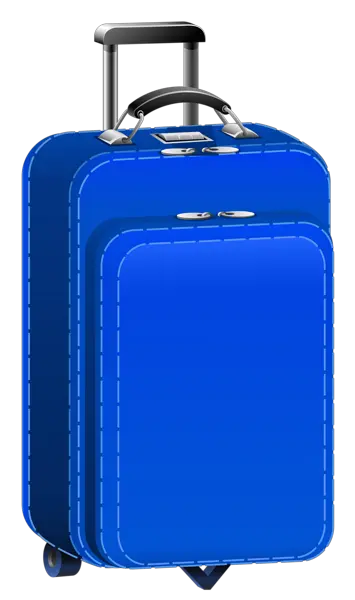 Baggage trolley bag PNG