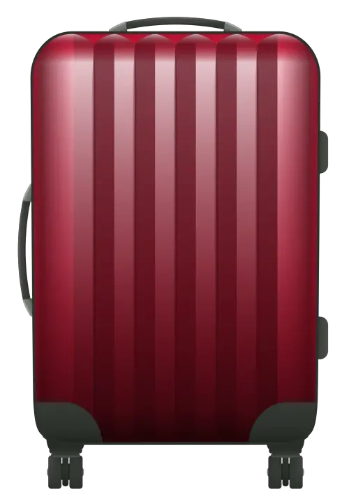 Baggage trolley bag PNG