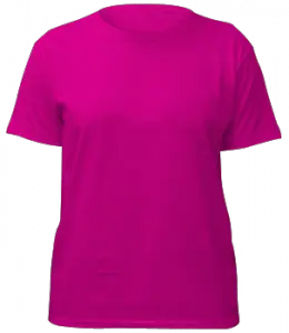 Pink T-shirt PNG image