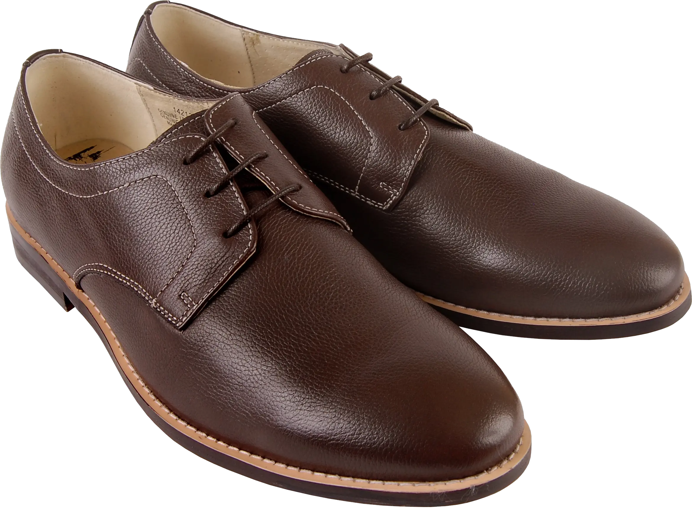 Brown men shoes PNG image