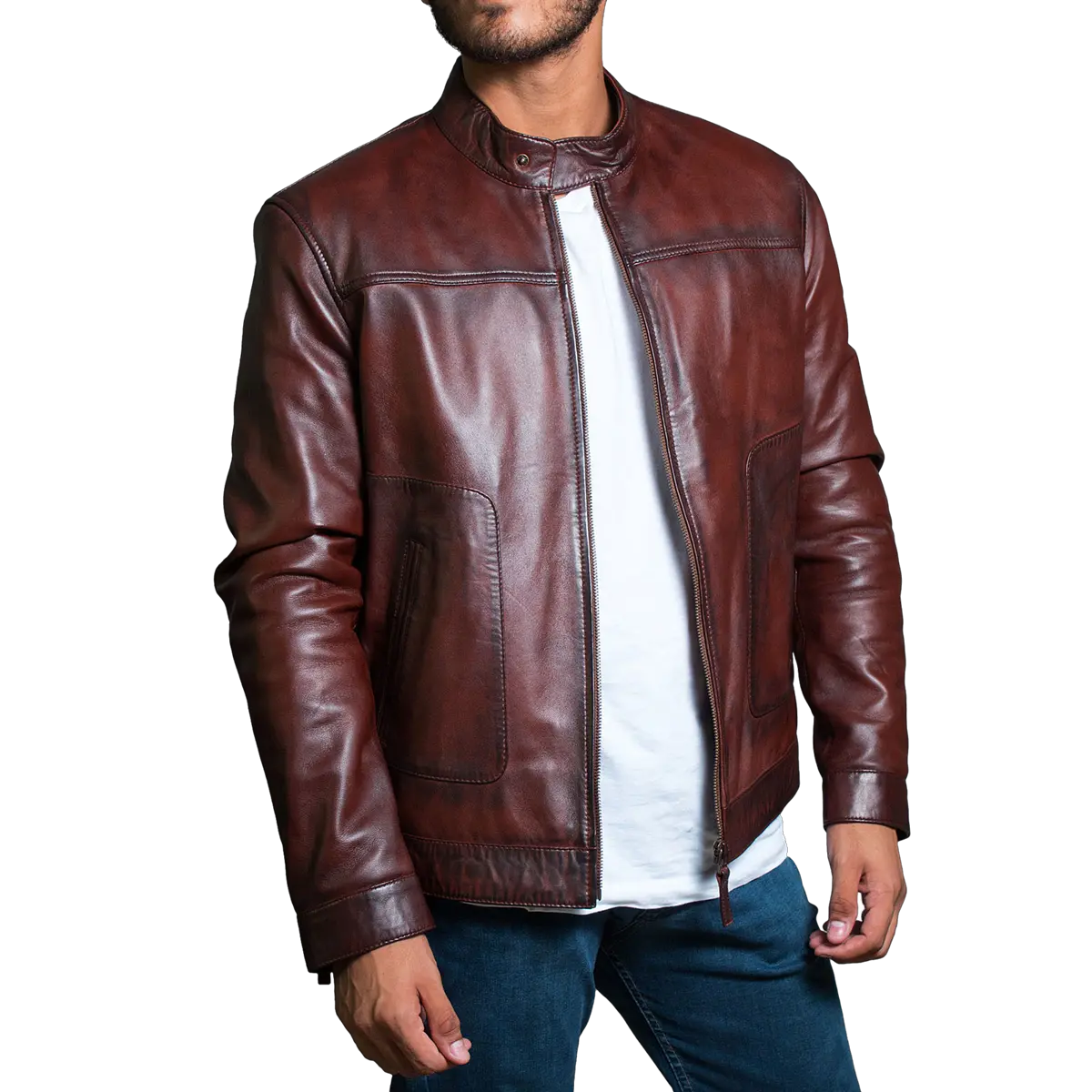 Leather jacket PNG