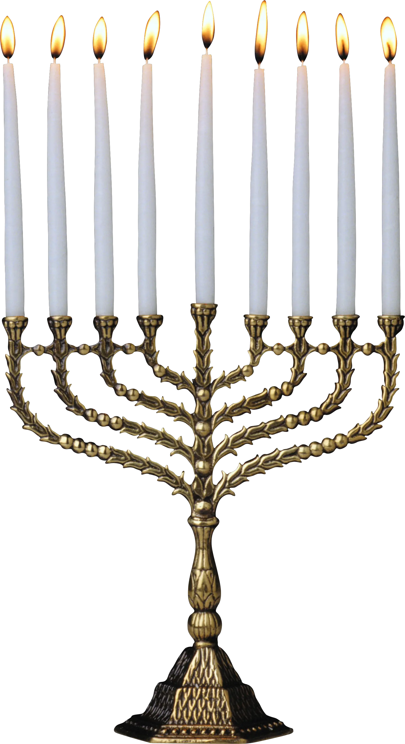 Candle Menora PNG image