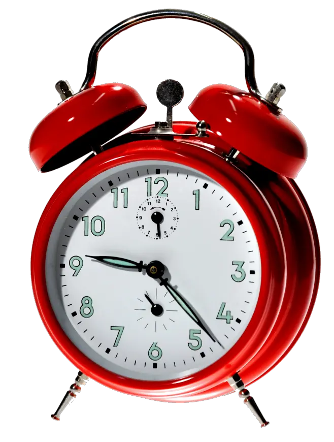 Alarm clock PNG image