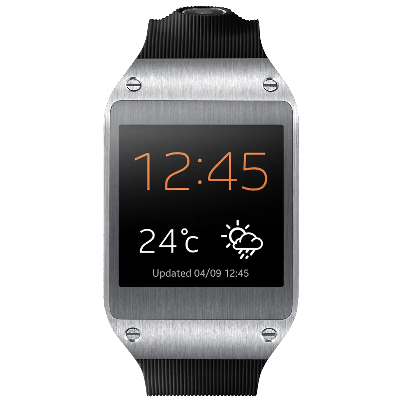Wristwatch smartphone Samsung PNG image