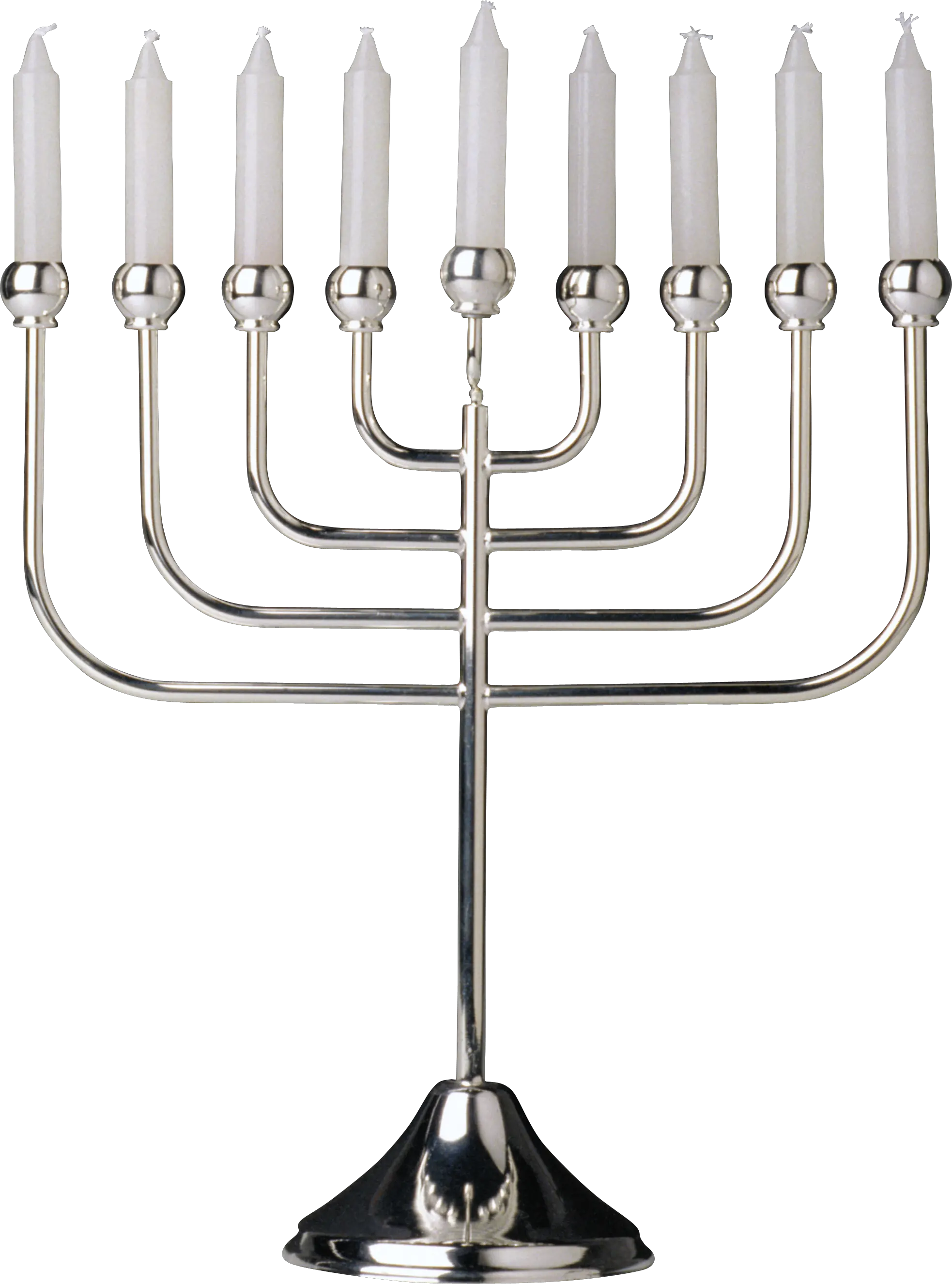 Candles Menora PNG image