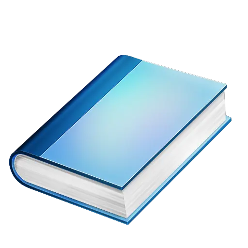 Blue book PNG image free image