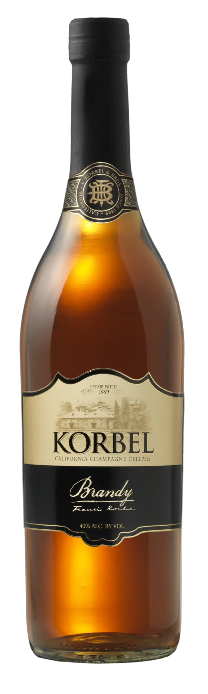 Brandy bottle PNG image
