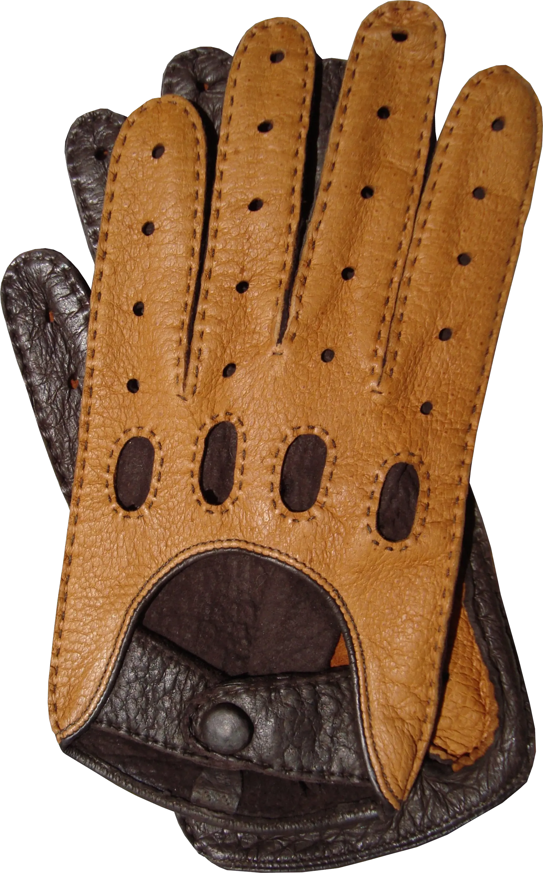Leather gloves PNG image
