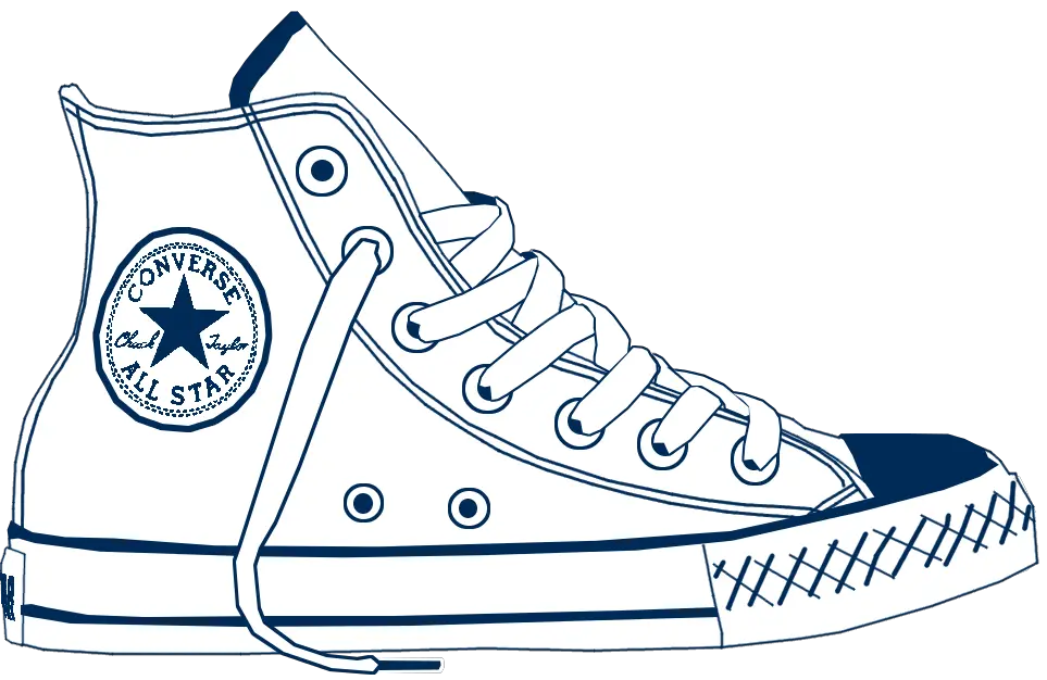 Converse shoes PNG