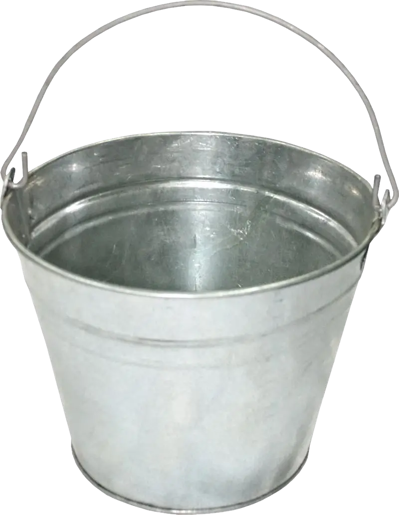 iron bucket PNG image