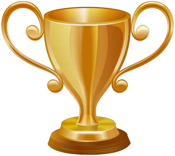 Award trophy cup