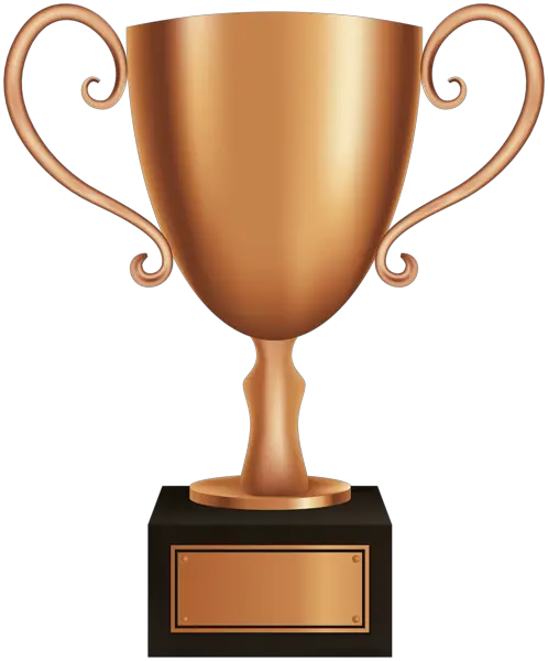 Award trophy cup