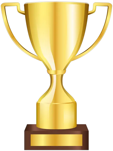 Award trophy cup