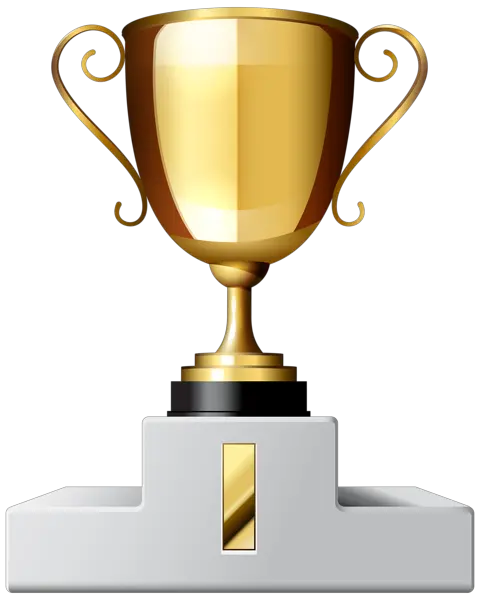 Award trophy cup