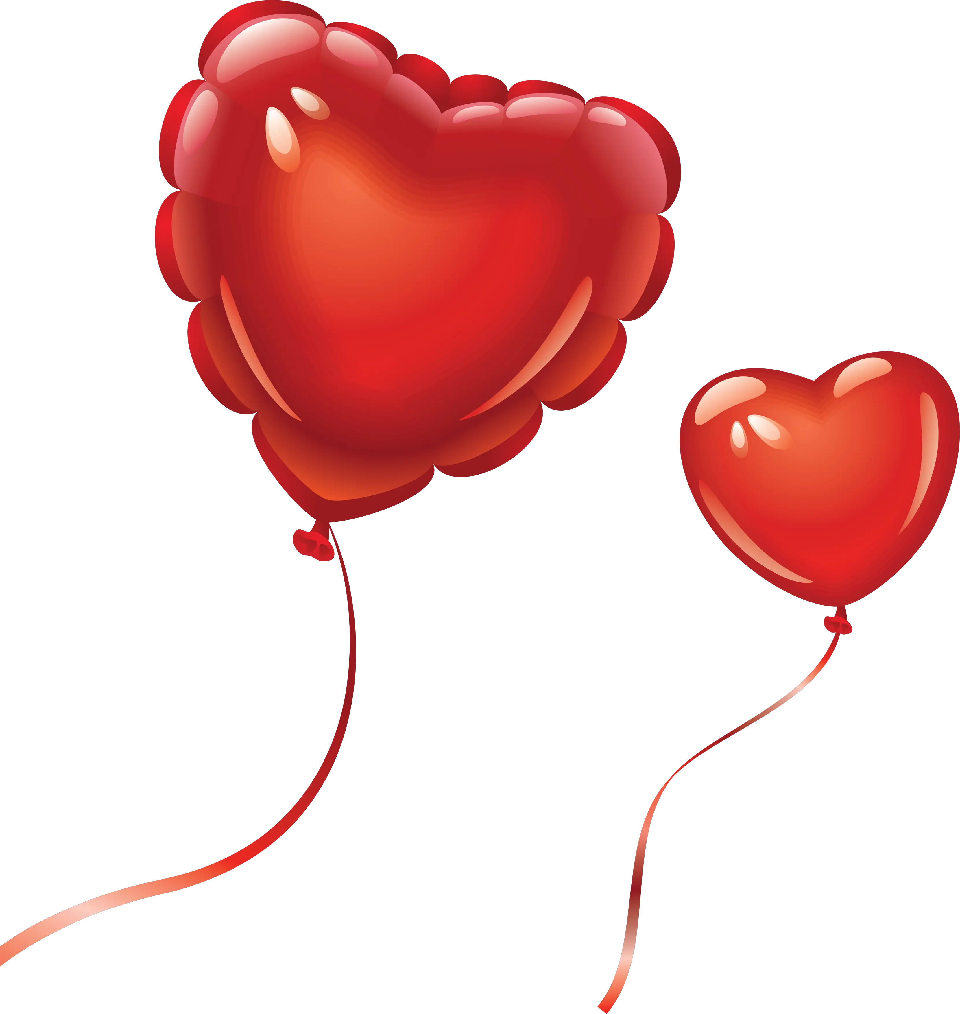 Heart balloon PNG image free download heart balloons