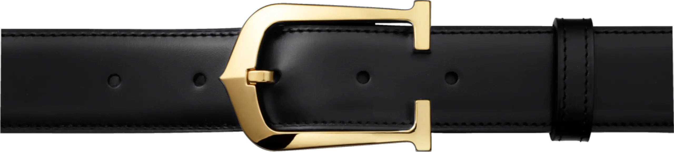 black leather belt PNG image