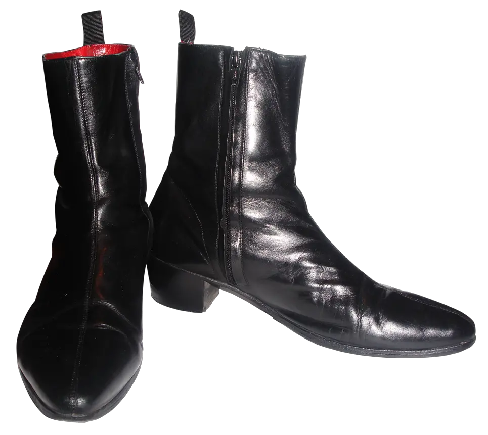 Black boots PNG image