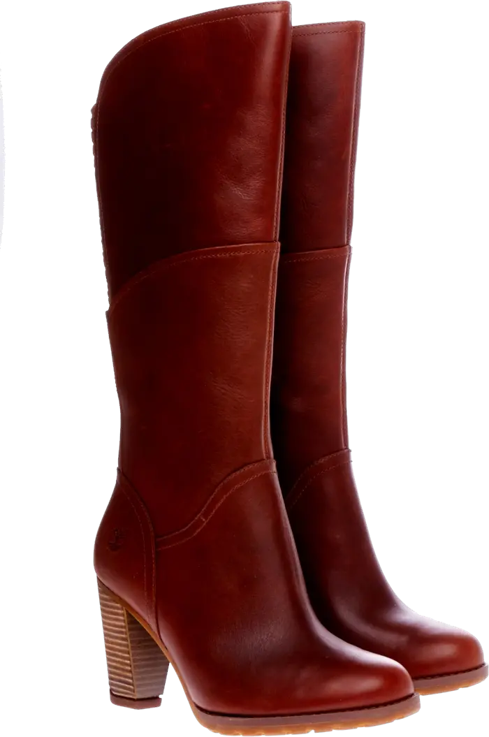 Brown women boots PNG image