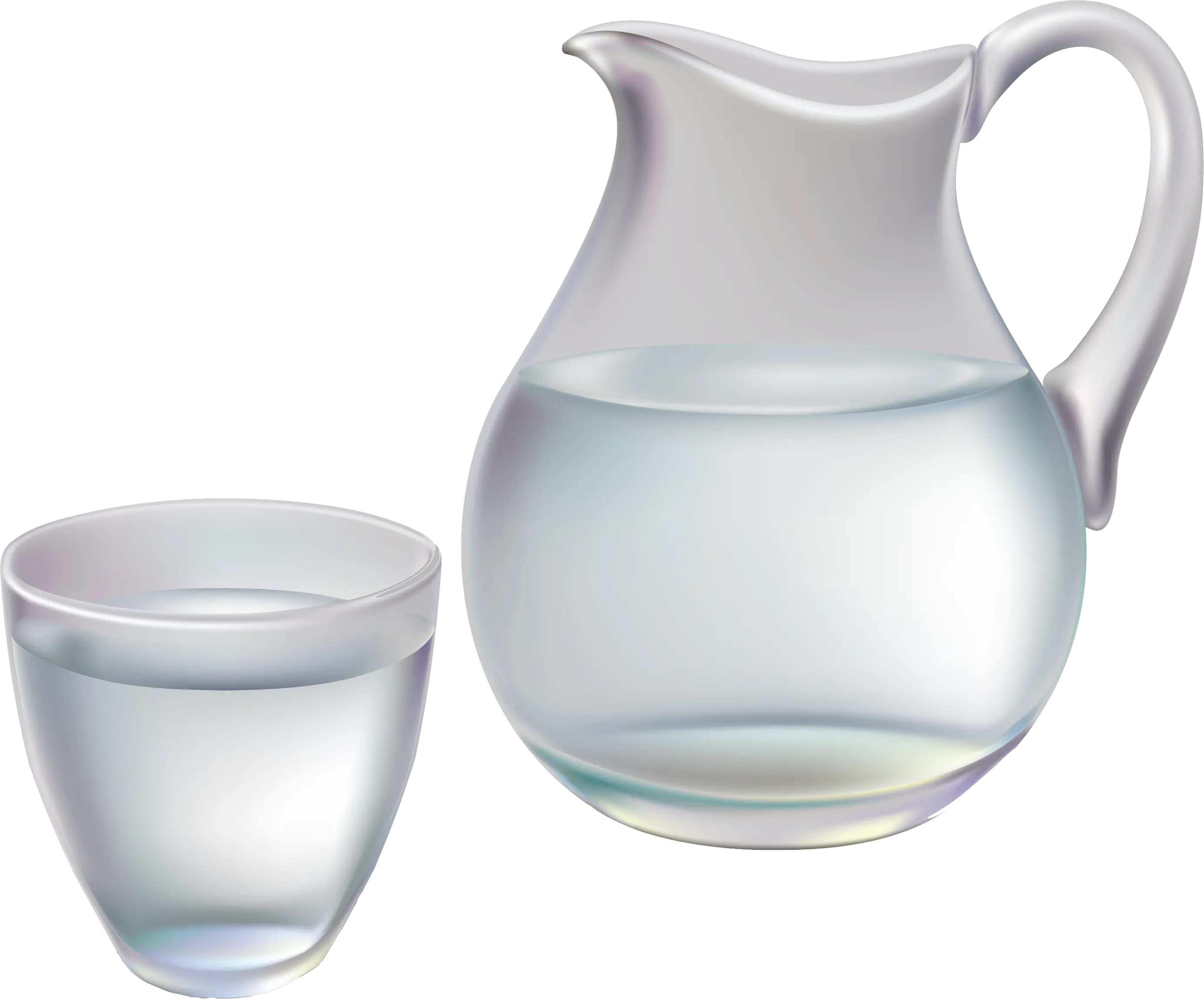 Water glass PNG
