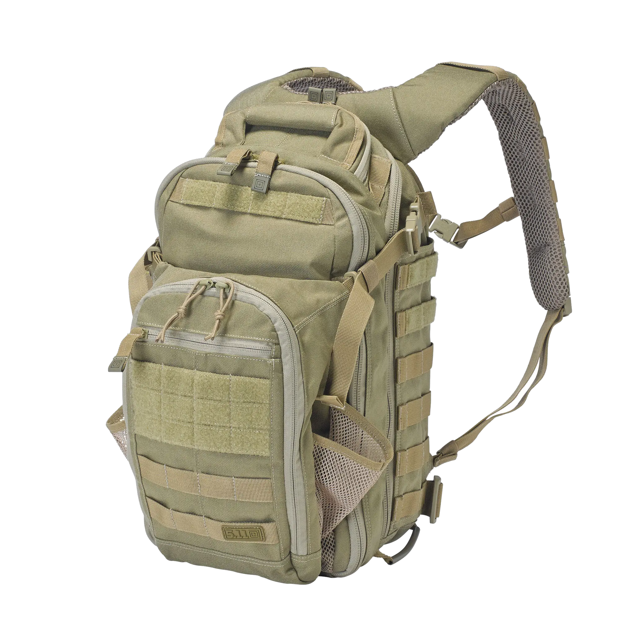 Military backpack PNG image