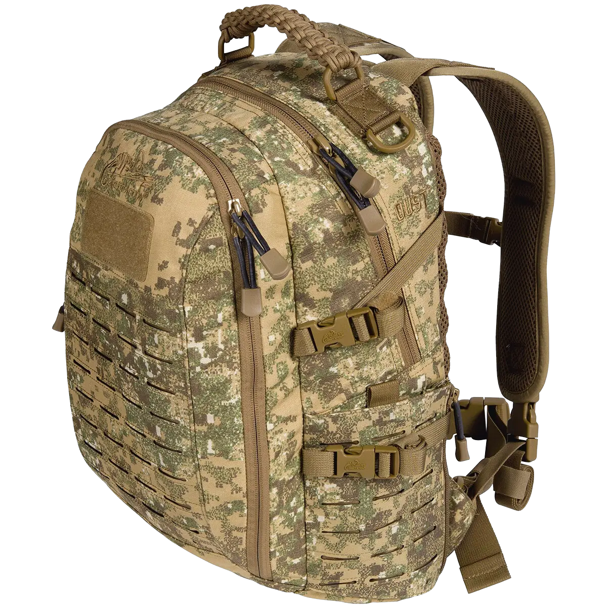 Military backpack PNG image