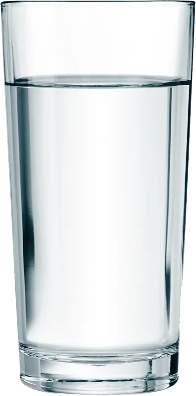 Water glass PNG