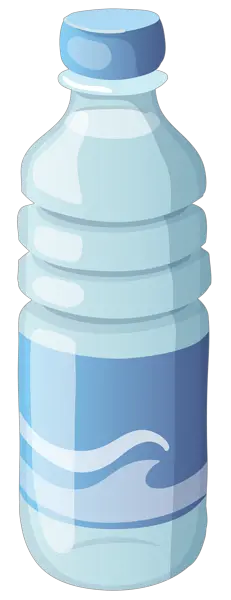 Water bottle PNG