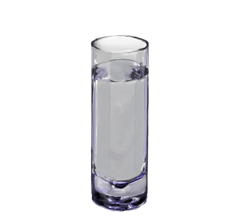 Water glass PNG