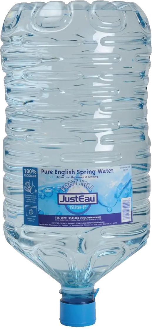 Water bottle PNG image