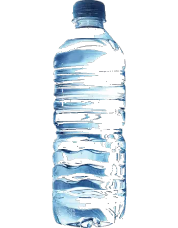 Water bottle PNG image