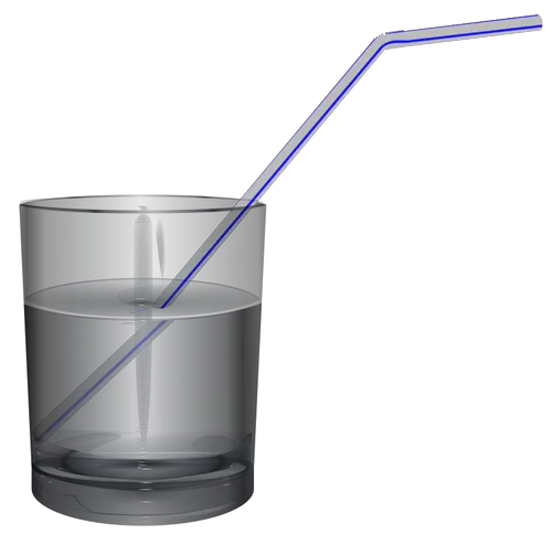 Water glass PNG