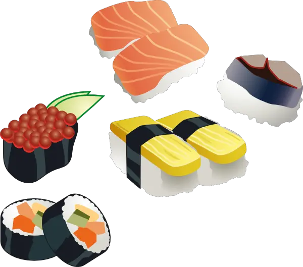 sushi PNG