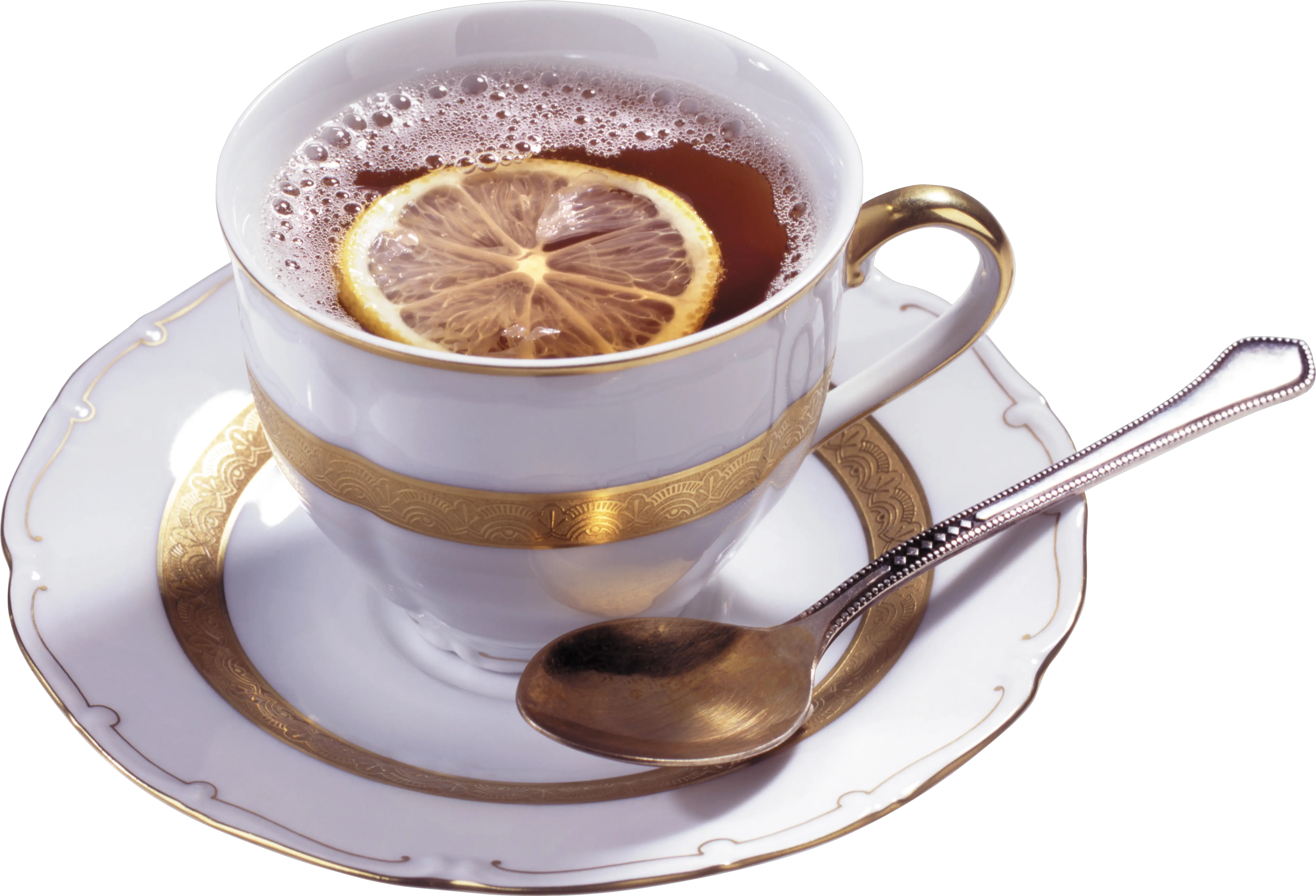 Tea with lemon PNG